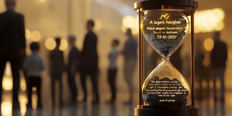 u6934878452_A_large_elegant_hourglass_filled_with_silver_coin_1ff5e8f8-ad18-40a2-a9db-599643363174_1